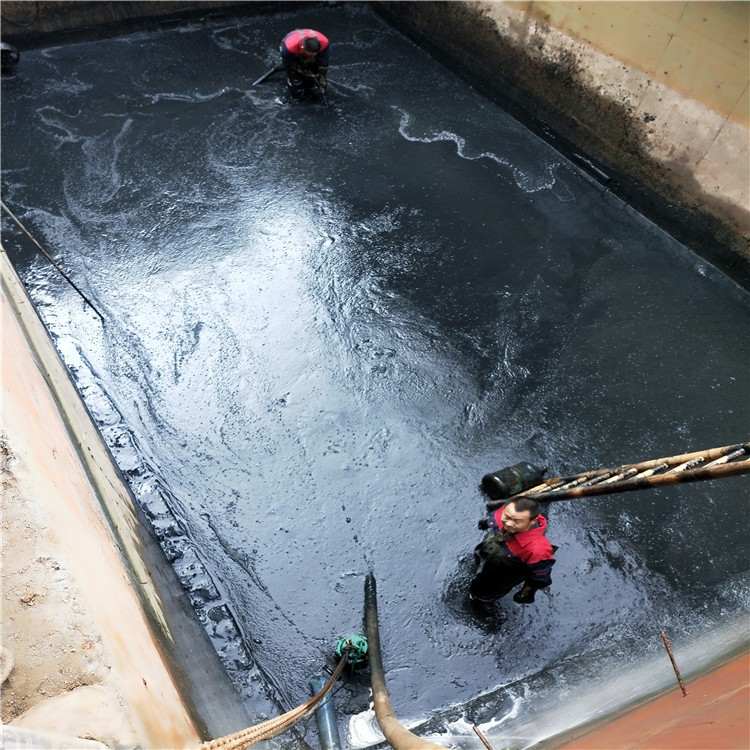 赵西垸林场废水池清理