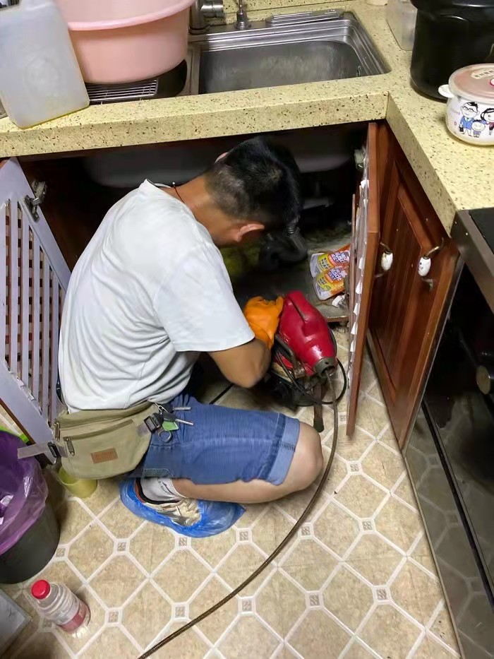 赵西垸林场通下水道